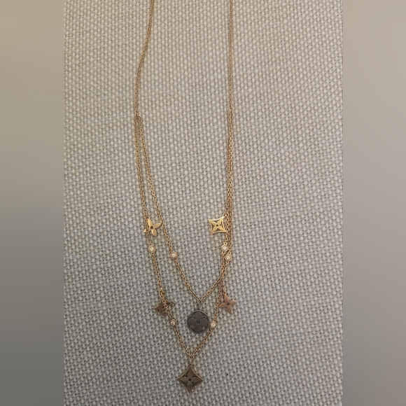 Louis Vuitton Idylle Charms 3 golds diamond necklace - Picture 2 of 6